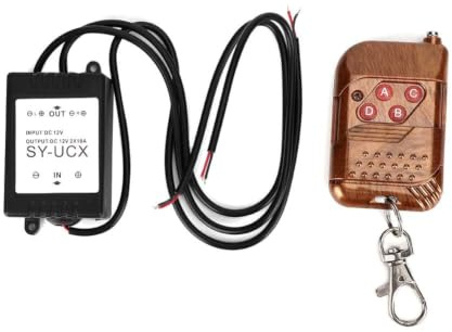 Contrôle de Flash LED, 12V 1.5W Module de Contrôle Stroboscopique Universel sans Fil LED Système de Contrôleur de Flash DRL pour Moto de Voiture