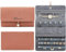 VanFn Rouleaux de bijoux, rouleau de rangement de bijoux de voyage, étui à bijoux pliable, sac de rangement de bijoux pour femmes pour bagues de voyage, colliers, boucles d'oreilles, bracelets,