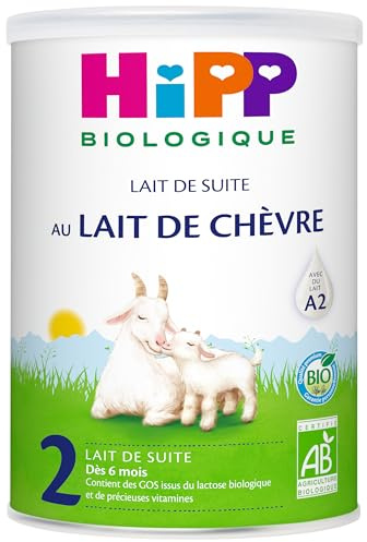 HiPP - Lait 2 De Suite au Lait de Chèvre - Boîte - 400g BIOLOGIQUE