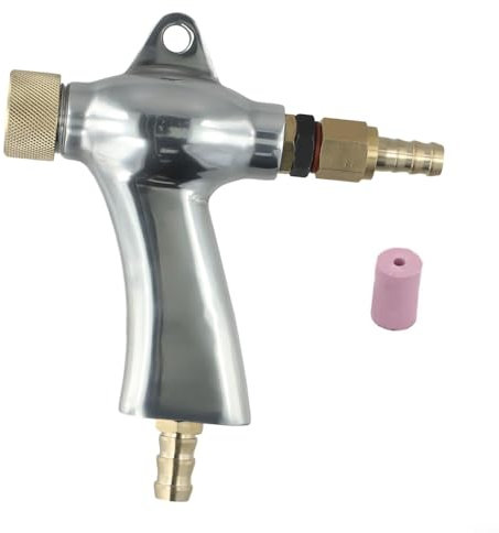 Pistolet à sable pneumatique portable pour enlever la peinture (1 buse en céramique)