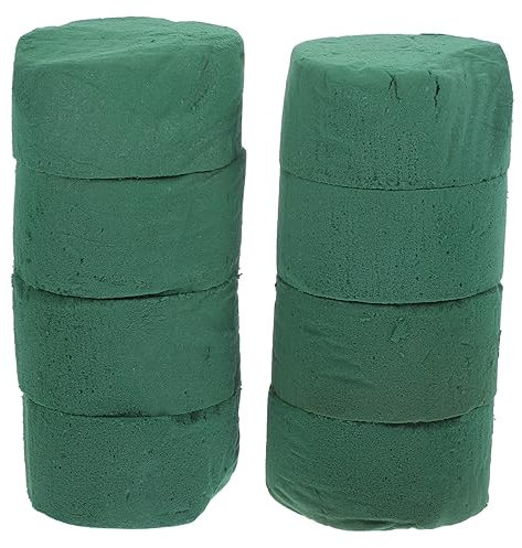 DIYEAH Blocchi Rotondi di Floreale per Fiori Artificiali Freschi Blocchi per Composizioni Floreali Schiume Floreali per Decorazioni per La Casa E Negozi