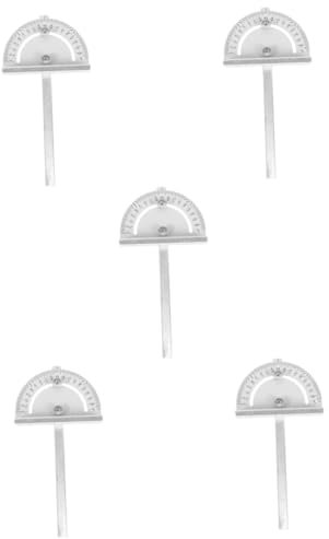 Uonlytech 5stücke Kreissäge Winkelmesser Protractor Für Holzarbeiten Präziser Gehrungswinkel-messschieber Und Geeignet Für Tischsägen Und -projekte