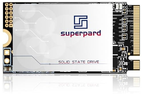 Superpard SSD 512GB M.2 2242 NVME PCIe Gen3x4, Tecnologia 3D NAND, Mini SSD Interno Compatibile con Ultrabook/Dispositivi Industriali