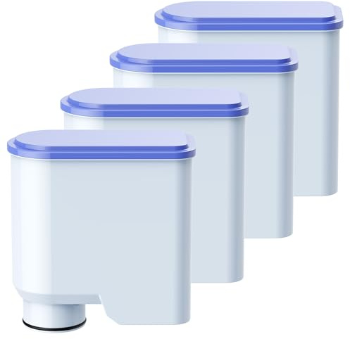 AquaClean Water Filter for Philips Coffee Machines, 4-Pack Coffee Machines Filter Compatible with Philips Saeco AquaClean CA6903, High-Efficiency Coffee Machine Water Filter - Improves Coffee Taste