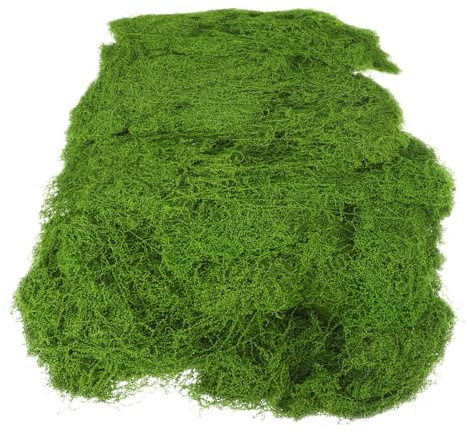 Veemoon 1bag Artificial Decorative Moss Lifelike Peat Moss for Terrariums Baskets Homemade Decor Floral DIY Craft