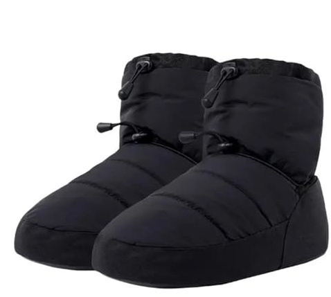 DUNSBY Botas Calentamiento Ballet Botas de Ballet for Mujer, Ideales for Calentar, perfectas for la práctica Danza en Invierno. Fabricadas algodón, Antideslizantes y cálidas(Black,38 39 Yards)