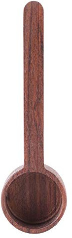Multifunktions-Messlöffel aus Holz Kaffeelöffel Home Kaffeelöffel aus Holz in Küchenmessgeräten aus schwarzem Walnussholz(Long Handle)