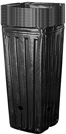 Grands Pots de pépinière, Pots de plantation de pépinière en plastique de 20cm de profondeur, Pots d'arbre de récipient de plante de fleur de semis de grande taille, avec des trous de Drainage (20pcs)