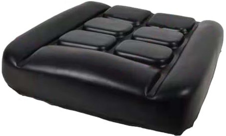 Perfeclan Sedile universale per carrello elevatore, sedile per trattore, sedile per caricatore skid, sedile per trattore in pelle PU, per caricatore, Concavo e convesso