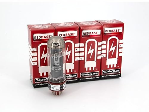 TAD EL34 EL34-STR 6CA7 Redbase Premium Quartet Paired Macheado Vacuum Valves RT124