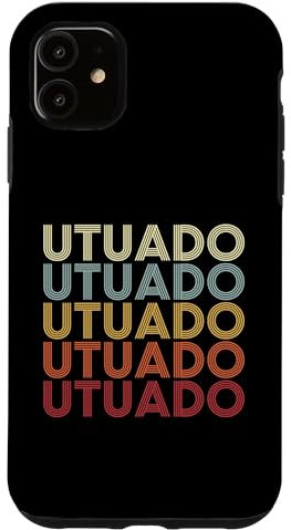Hülle für iPhone 11 Utuado Puerto Rico Utuado PR Vintage Text