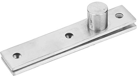 Cerniera a Perno Rotante a 360 Gradi, Cerniera per Porta Girevole in Acciaio Inossidabile 2 Pezzi, Lunghezza 95 Mm, Hardware per Porta Girevole Resistente Alla Corrosione