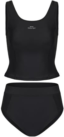 Slazenger Womens Tankini Set Black 14