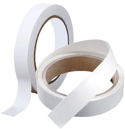 ZQSFPK 20mm X 10m Edge Banding, 2PCS White Edging Strip, Edging Tape,for Cabinets and Furniture, Self-adhesive and Easy to Apply, 10M Length