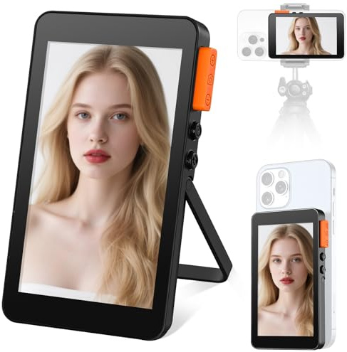 Koolertron 4 Zoll Handy Selfie Monitor Magnet mit Lautsprechern und Ständer