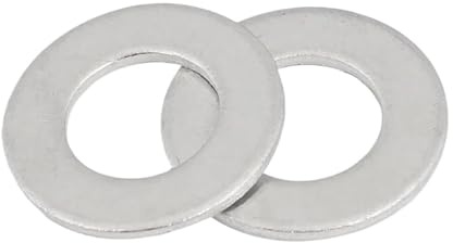 Juego de 1000 arandelas aluminio 1 mm espesor, junta, tuerca y perno, sello anillo plano for tapón drenaje, cárter(M4x9x1 1000Pcs)