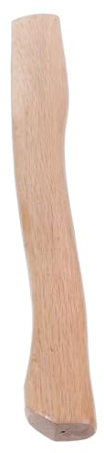 Luxshiny Manche de Hache en Bois de Chêne Sessile 360 Mm – Poignée Confortable et Résistante – Remplacement pour Outils de Jardinage, Hache, Pelle, et Houe – Manche de Rechange Robuste
