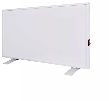 byecold Far Infrared Panel Heater, 170W Slim Heater Panel Standing Or Wall Mounted, Infrared Heating Panel Switch Control, Low Energy Heaters for Living Room/Bedroom-605 * 305mm