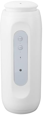 Hidyliu Diffusore di Aromi Diffusore di Oli Essenziali Ricaricabile Tramite USB per la Casa e la Spa Bianco 100 Ml con Luce Notturna