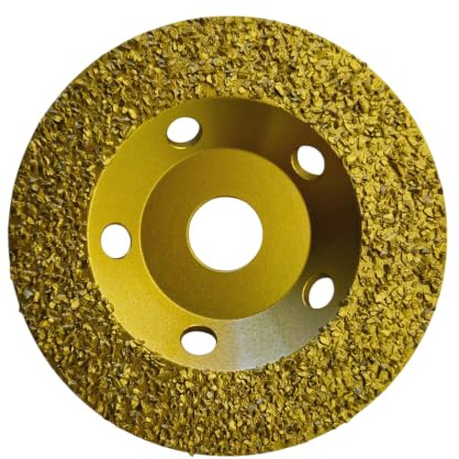 HM Schleiftopf, Hartmetall Schleifteller, Schleifscheibe Ø125mm (Körnung: fein)