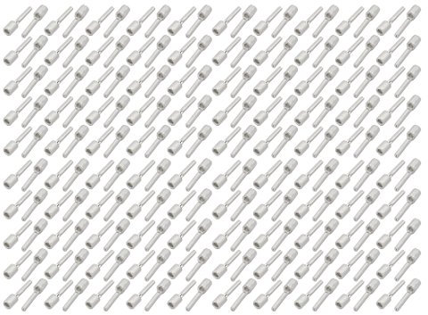 Aexit 200Pcs runde Ausführung PTN1.25-10 nicht isolierter Kabelschuh Crimp-Anschlussklemme (0f1215a09d36a2e35ffa28f3bfa2cf3e)