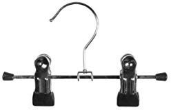 10 Klammerbügel aus Metall Breite 17cm, Gummierung schwarz KVC 117-10 Stück