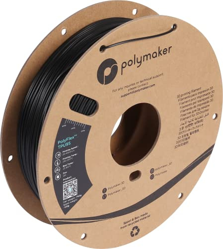 Polymaker PolyFlex TPU-95A Schwarz - 1,75mm - 750g