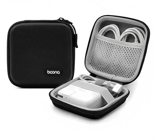 HOMEGYMFREE - Macbook Charger Case, Small Charger Organizer, Portable Bag, Travel Storage for Laptop Accessories, Waterproof Magic Mouse Power Bank,
