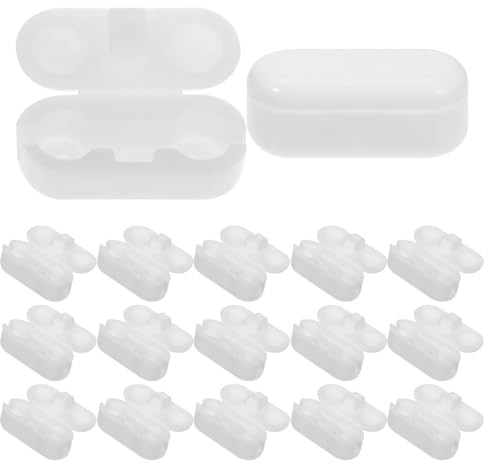 OUNONA 20pcs Bead Curtain Button Accessories Beaded Beads Curtain Hanging Clips for Rollers and Roman Blinds