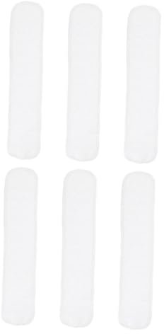 BESTonZON 6stücke Pack Neugeborenen Bauchband Baumwolle Nabelschnur Bauchschutz Atmungsaktiv Hautfreundlich Wickeltuch Weiß