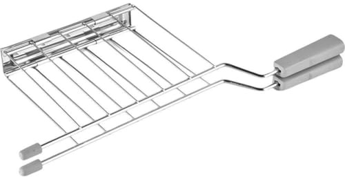 Dinntty Toaster Grill Sandwich Cage Cheese Slicer Bbq Warming Rack Mini Heater Pizza Slicer Rack Stainless Steel Rack