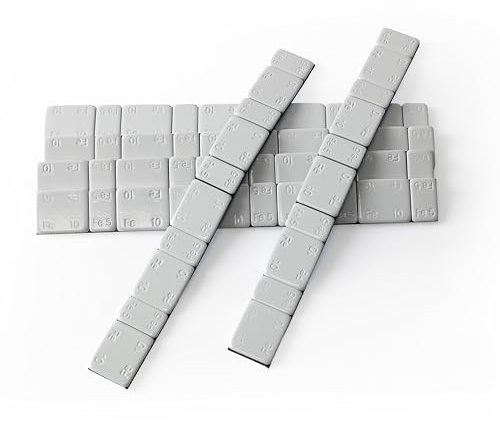 ZERINT WW-15RG60 450g, 60 Pezzi Pesi Adesivi Equilibratura,Pesi Equilibratura per Auto, Camion