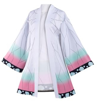 Daiendi Shinobu Kocho Cosplay Costume Demon Hashira Anime Costume Kimono Coat Halloween Carnival S