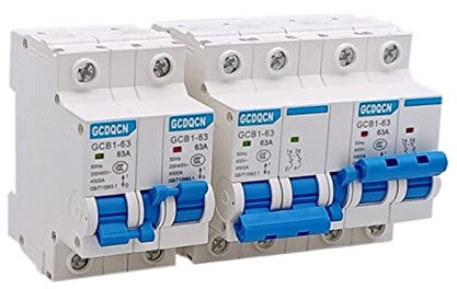 EBGAZSPD 1PCS 1P+1P/2P+2P MTS Commutateur de Transfert Manuel à Double Alimentation Mini disjoncteur de Verrouillage 220V AC 6A-63A 50/60HZ (Size : 1P Plus 1P, Color : 6A)(25a,1P Plus 1P)