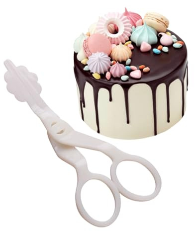 WATIIFUFU Flower Transfer Scissors Cake Fondant Tool for Candy Making Fondant Flowers Icing Wedding Decor
