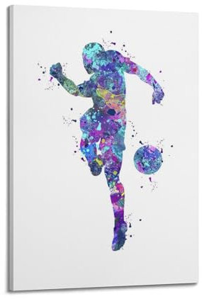 Inspirierendes Aquarell-Basketball-Poster, Motivationssport für Sportler, dekoratives Gemälde, Leinwand, Wandkunst, Bild, Druck, moderne Familienschlafzimmer-Dekoration, 40 x 60 cm