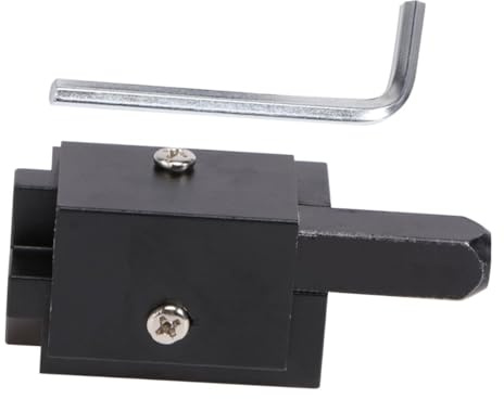 SOIMISS Cincel de Esquina Resistente al Desgaste de Aleación de Aluminio Negro, Herramienta para Abrir Puertas y Carpintería, Adecuado para Proyectos de Construcción y Bricolaje