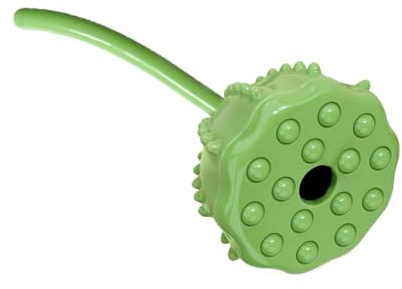 Plant Design behandla dispenser hundleksak – långsam matdispenser, foderboll, rolig, återanvändbar berikningsspel för medelstora och raser | djur, resor, små
