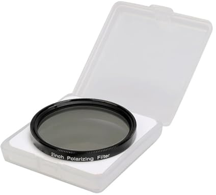 Telescopio 1,25''/2'' Filtro polarizador Lineal Reducir el Contraste Piezas para telescopio astronómico(2-in)