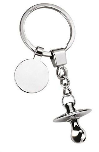 Ten Nyckelring napp med token cod.EL7047 cm 9 x 3,5 x 3h av Varotto & Co.