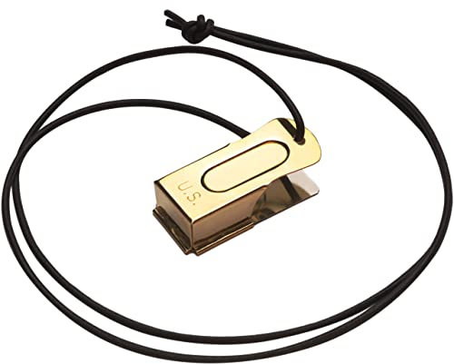 Mythrojan Brass and Steel Pet Training Clicker Puppy Dog Training Cricket Clicker U.S. Engraved WII Military Gear Metal Clicker