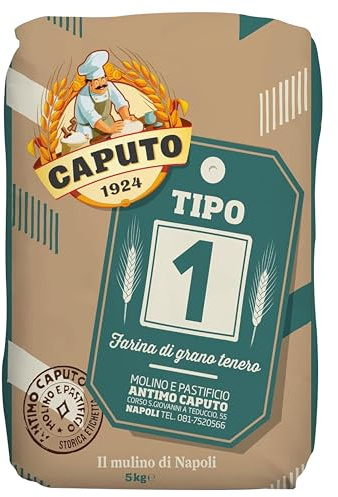 BrickOvenBaker Tipo 1 Soft Wheat Flour Molino Caputo 5kg