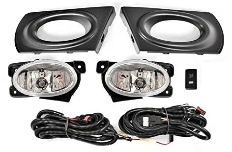 CarWorld Nebelscheinwerfer für Honda Fit/Jazz GE 2011-2014 Auto Frontstoßstange Nebelscheinwerfer