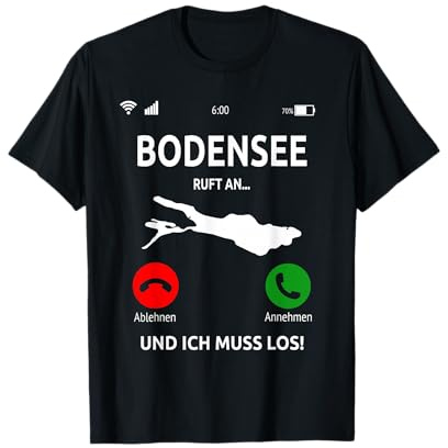 Bodensee Ruft An Design See Bodenseeregion Urlaub T-Shirt