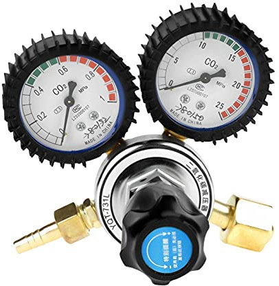 Regler Argon-Regulatoren, CO 2. Gasflaschenregler Flowmeter Schweißnahtsauge Druckreduziererventile