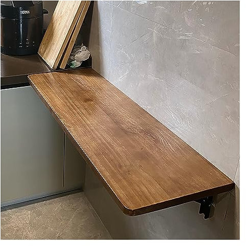 An der Wand montierter Klappschreibtisch, Wäscheklapptisch, Klapptisch mit Klapptisch, multifunktionale Tischplatte, platzsparender Schreibtisch klappbar, Wandtisch klappbar für Bü