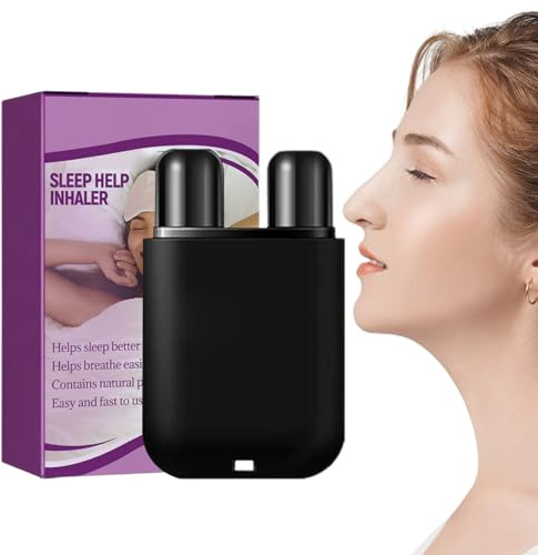 Opilroyn Inhalateur d'aromathérapie - Stylo d'inhalation nasale éclaircissant l'humeur - Aide à la haleine pure et naturelle - Augmente la concentration - Inhalateur sinusoïdal pour soulager la