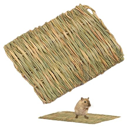 Generisch Tapis d' - Tapis à gratter tressé - Tapis de Jeu à mâcher d' Naturelle - Lieu de Repos pour Chats, Chiens, Animaux domestiques - Confortable pour Dormir
