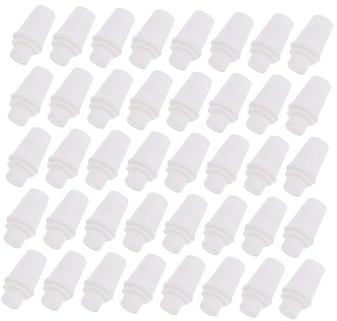 LALAFINA 40pezzi Morsetti Cavi Elettrici in Plastica Per Lampadari Sospensione Clip Per Cavi Di Alimentazione Fissaggio Fili Resistente e Durevole Per Illuminazione Pendente