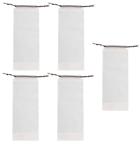 Parapluies en plastique translucide mat Sacs de rangement réutilisables Parapluies portables Housses de cordon de serrage Joint étanche domestique